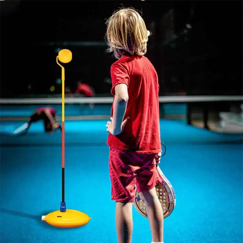 Portable Tennis Trainer Tool Professional Topspin Practice Machine