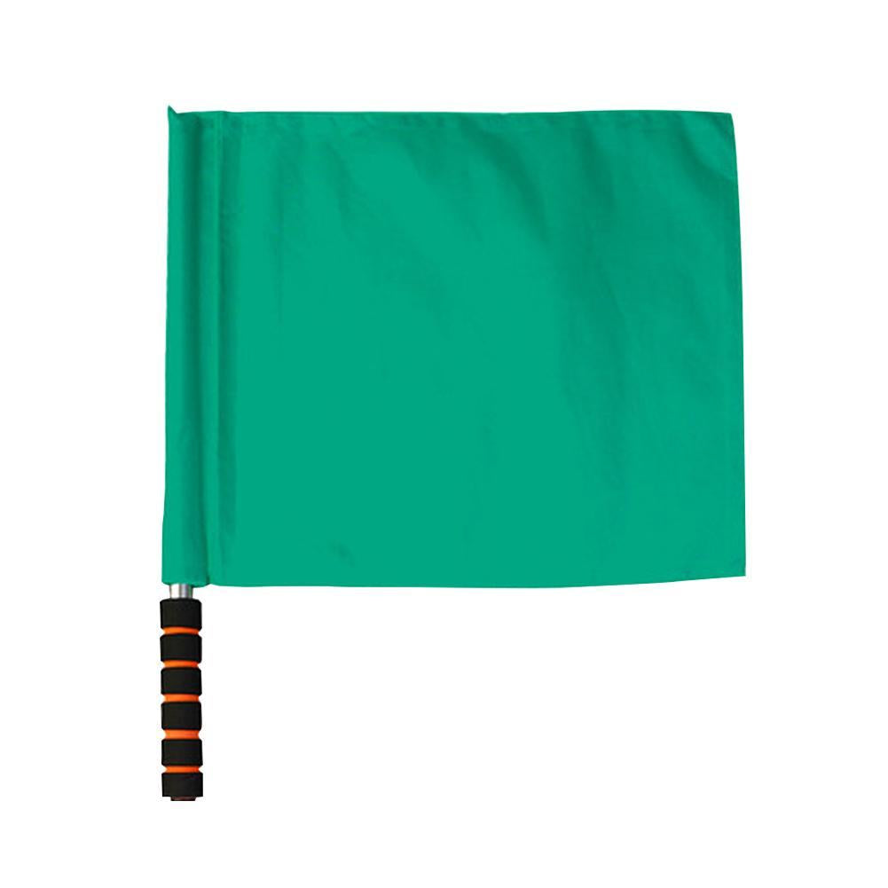 1Pcs Soccer Referee Flag Red White Yellow Blue Green Football Training Command