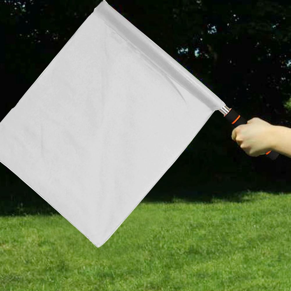 1Pcs Soccer Referee Flag Red White Yellow Blue Green Football Training Command