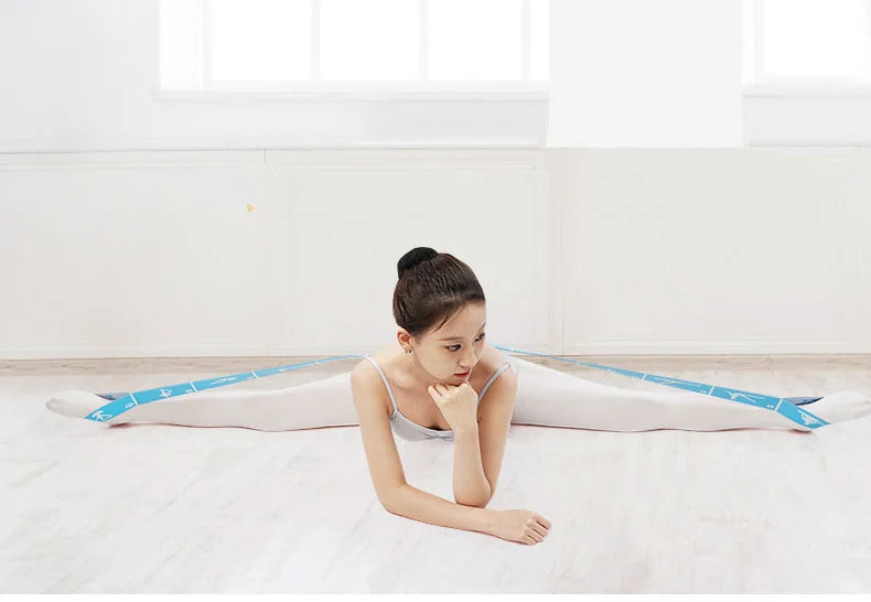 Multi-Functional Slimming Resistance Bands Yoga Strap Elastic Band 8/10/12 Grids