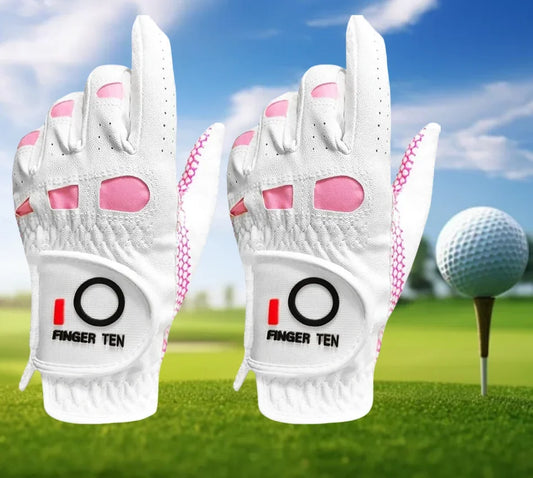 Golf Gloves Women's Ladies Left Hand or Right Handed Grip Weathersof Value 2 Pack