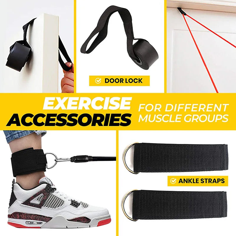 11pcs/Set Pull Rope, Resistance Bands