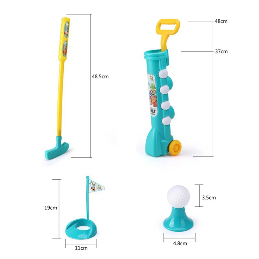 Clubs Set Parent Child Educational Activities Outdoor Sports Game Toy
