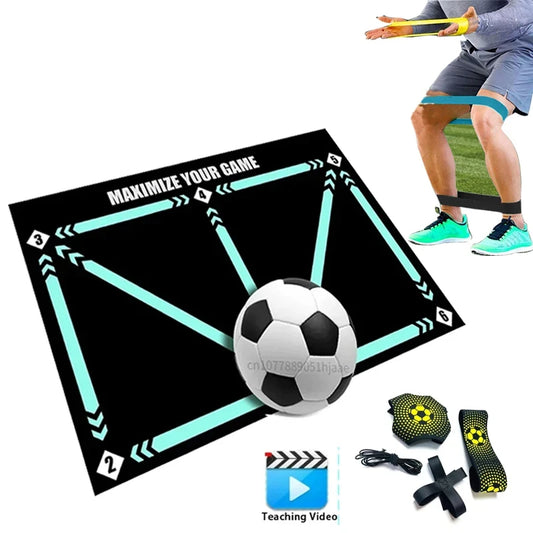 90cm Football Training Mat Durable Non Slip Foldable