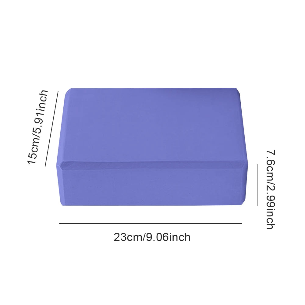 2-5PCS EVA Yoga Block Gym Training Blocks Moisture-Proof High Density Yoga Blocks