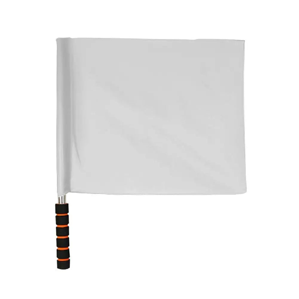 1Pcs Soccer Referee Flag Red White Yellow Blue Green Football Training Command
