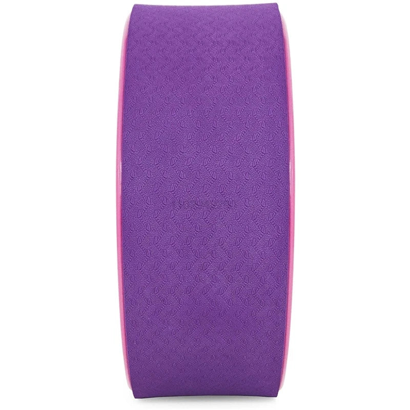 12" Yoga Wheel  Back Roller Deep Tissue Massager Yoga Stretching Equipment
