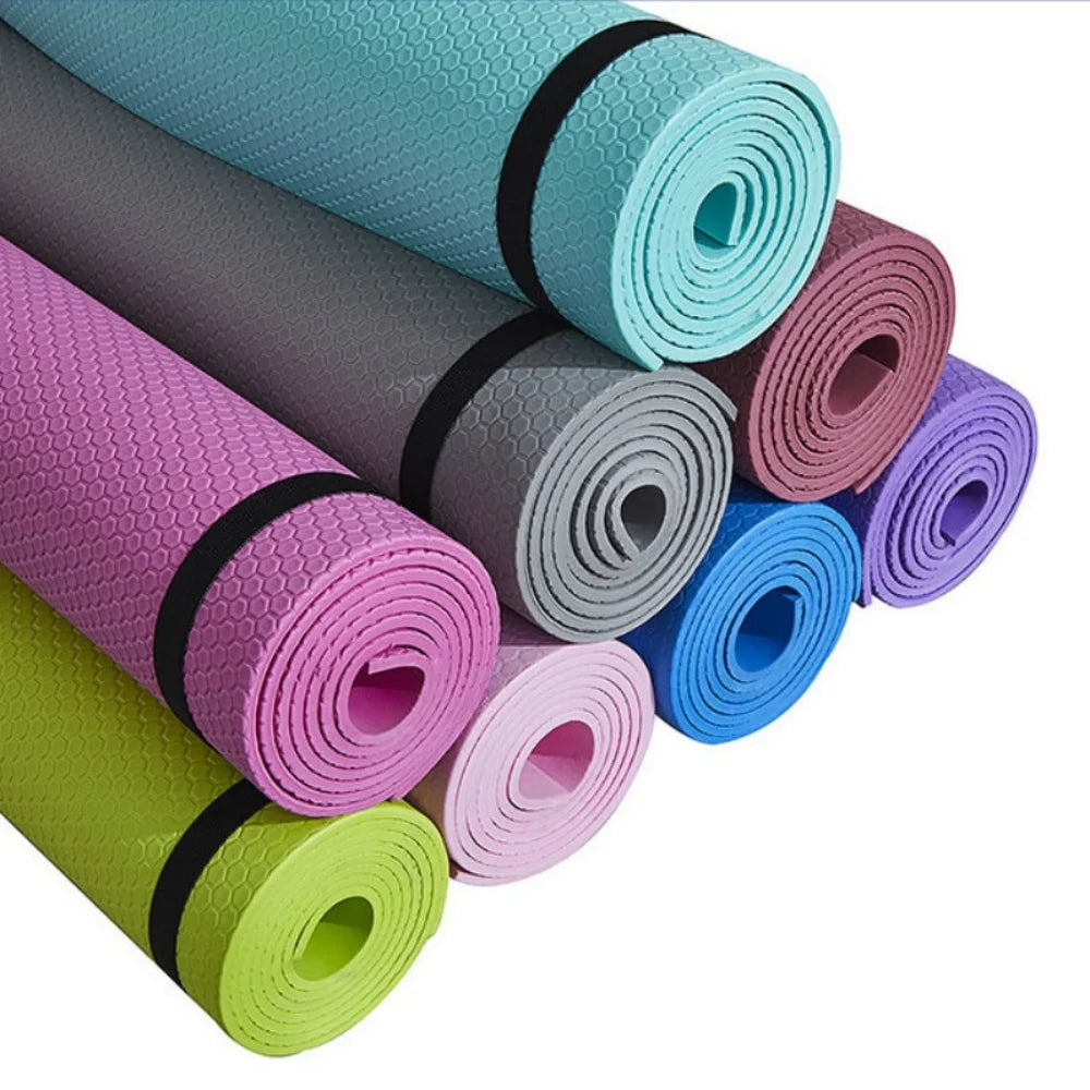 Thick Yoga Mat Anti-skid Sports Fitness Mat 3MM-6MM EVA Comfort Foam Yoga Matt