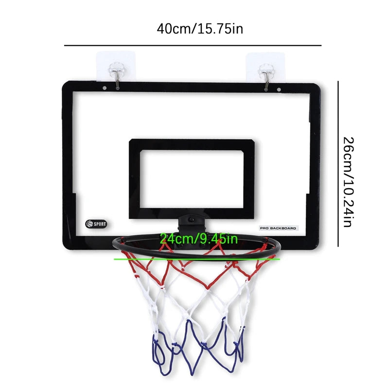 1Set Mini Basketball Hoop for Children Safety Funny Game