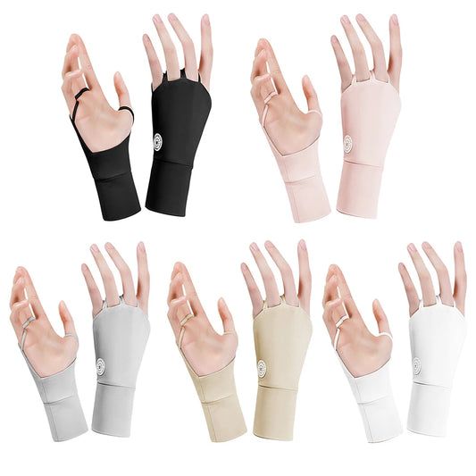 Women Protector Golf Gloves Cool Breathable Sun UV Protector Golf Glove