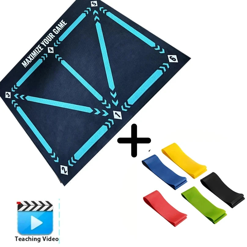 90cm Football Training Mat Durable Non Slip Foldable