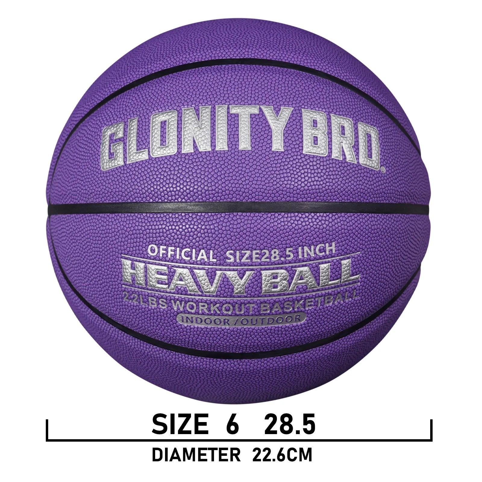 Weighted Training Basketball Women 2.2LBS/28.5'' Adult 3LBS/29.5'' Size6/7 Help