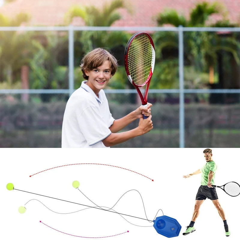 Tennis Trainer Rebound Ball With String Tennis Practice