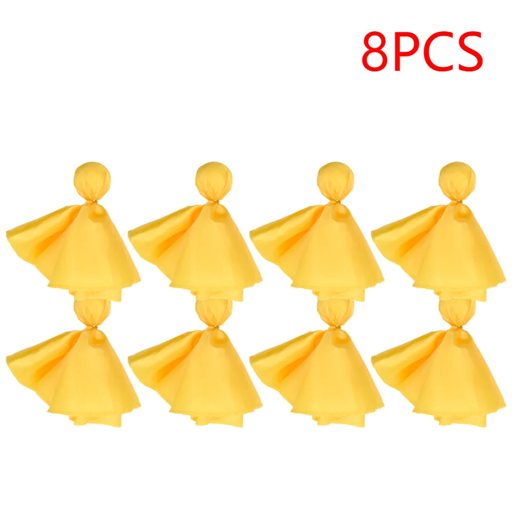 1-8pcs Football Penalty Flag Tossing Flags Polyester Cloth Football