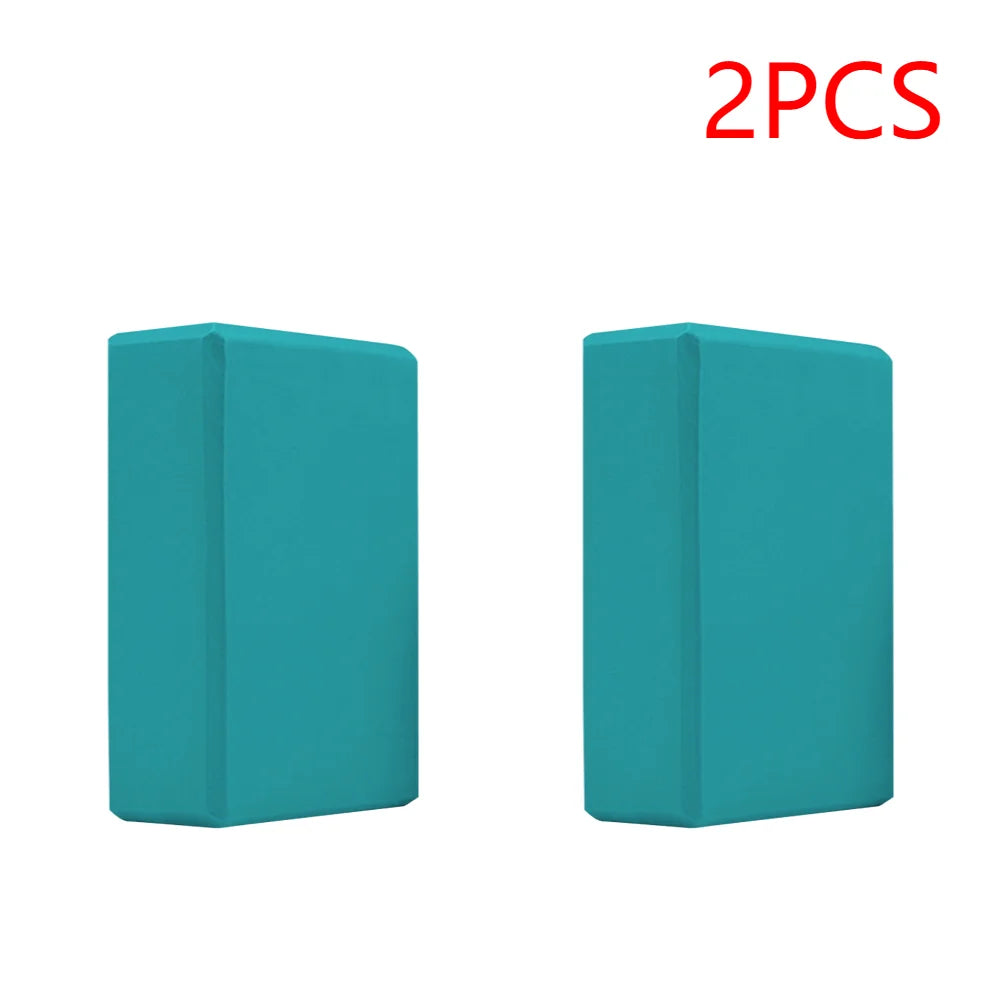 2-5PCS EVA Yoga Block Gym Training Blocks Moisture-Proof High Density Yoga Blocks