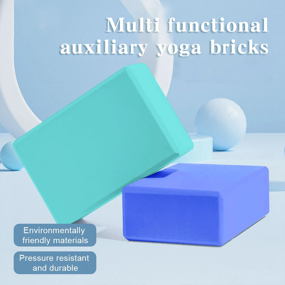 2-5PCS EVA Yoga Block Gym Training Blocks Moisture-Proof High Density Yoga Blocks