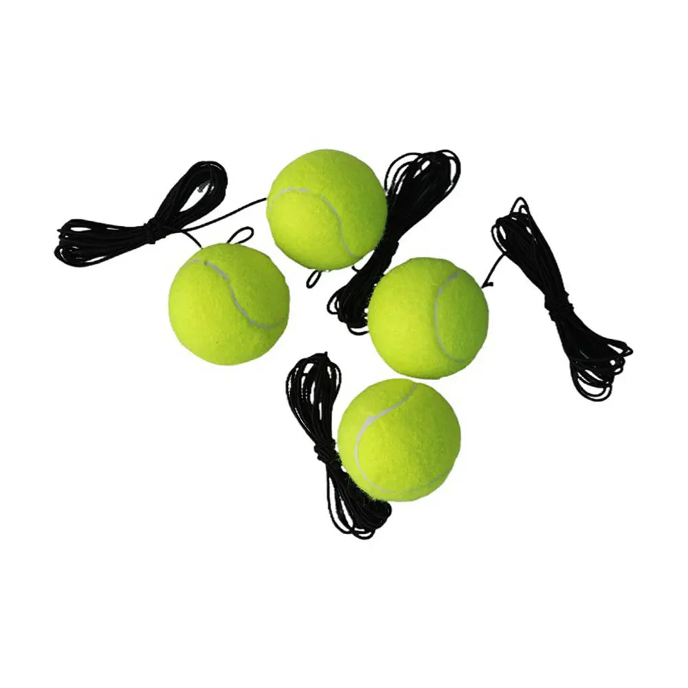 Single Tennis Trainer Heavy Duty Base With Elastic Rope Ball