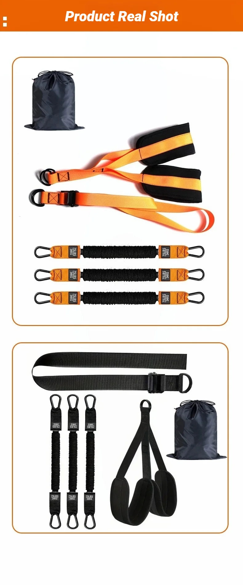 Pull Up Assistance Bands Set Resistance Strap