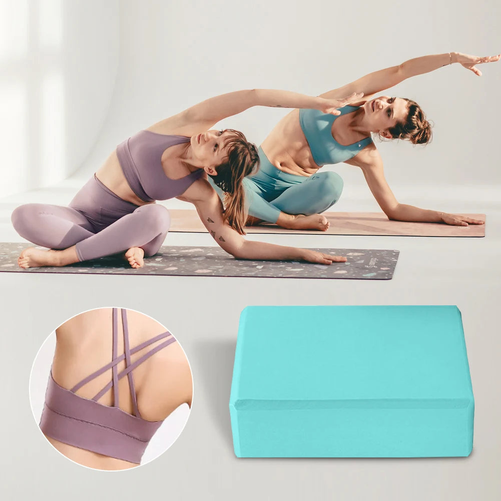 2-5PCS EVA Yoga Block Gym Training Blocks Moisture-Proof High Density Yoga Blocks