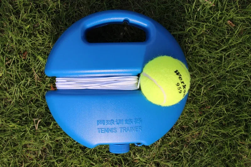 Heavy Duty Tennis Training Aids Base With Elastic Rope Ball Practice