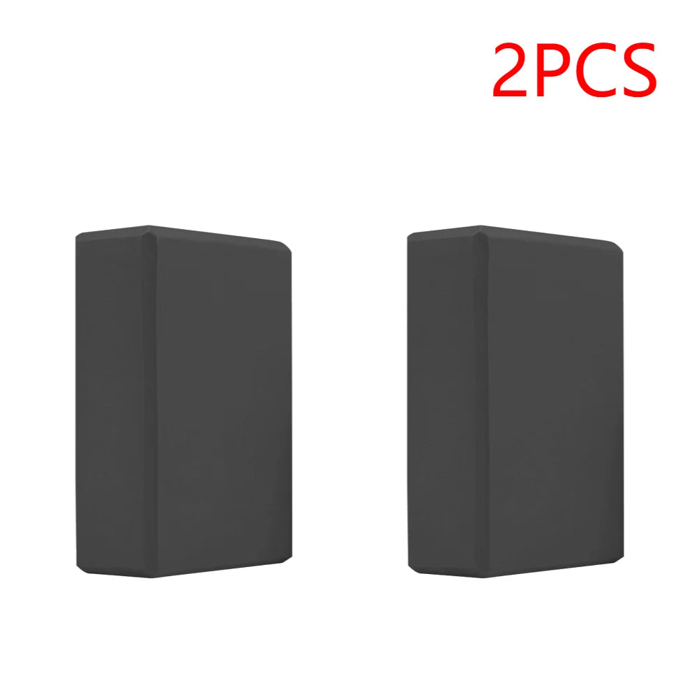 2-5PCS EVA Yoga Block Gym Training Blocks Moisture-Proof High Density Yoga Blocks