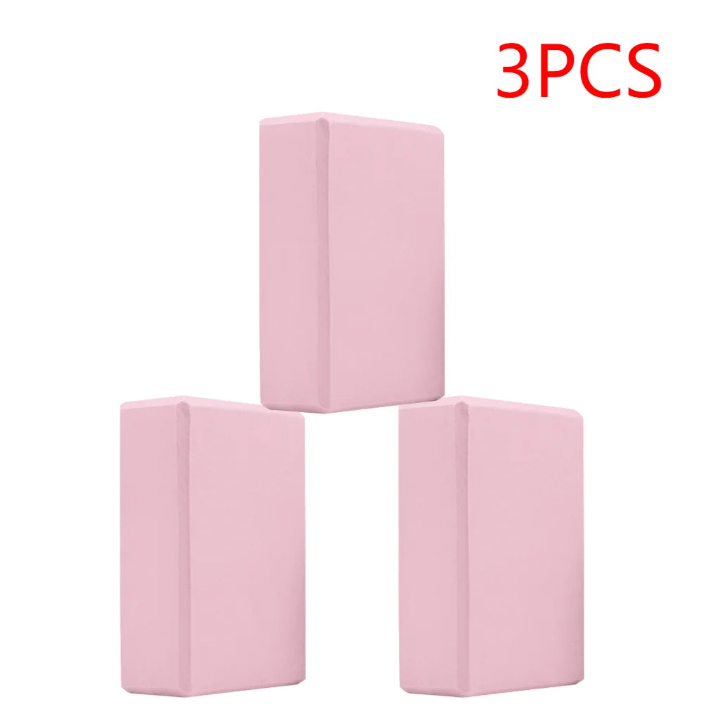 2-5PCS EVA Yoga Block Gym Training Blocks Moisture-Proof High Density Yoga Blocks
