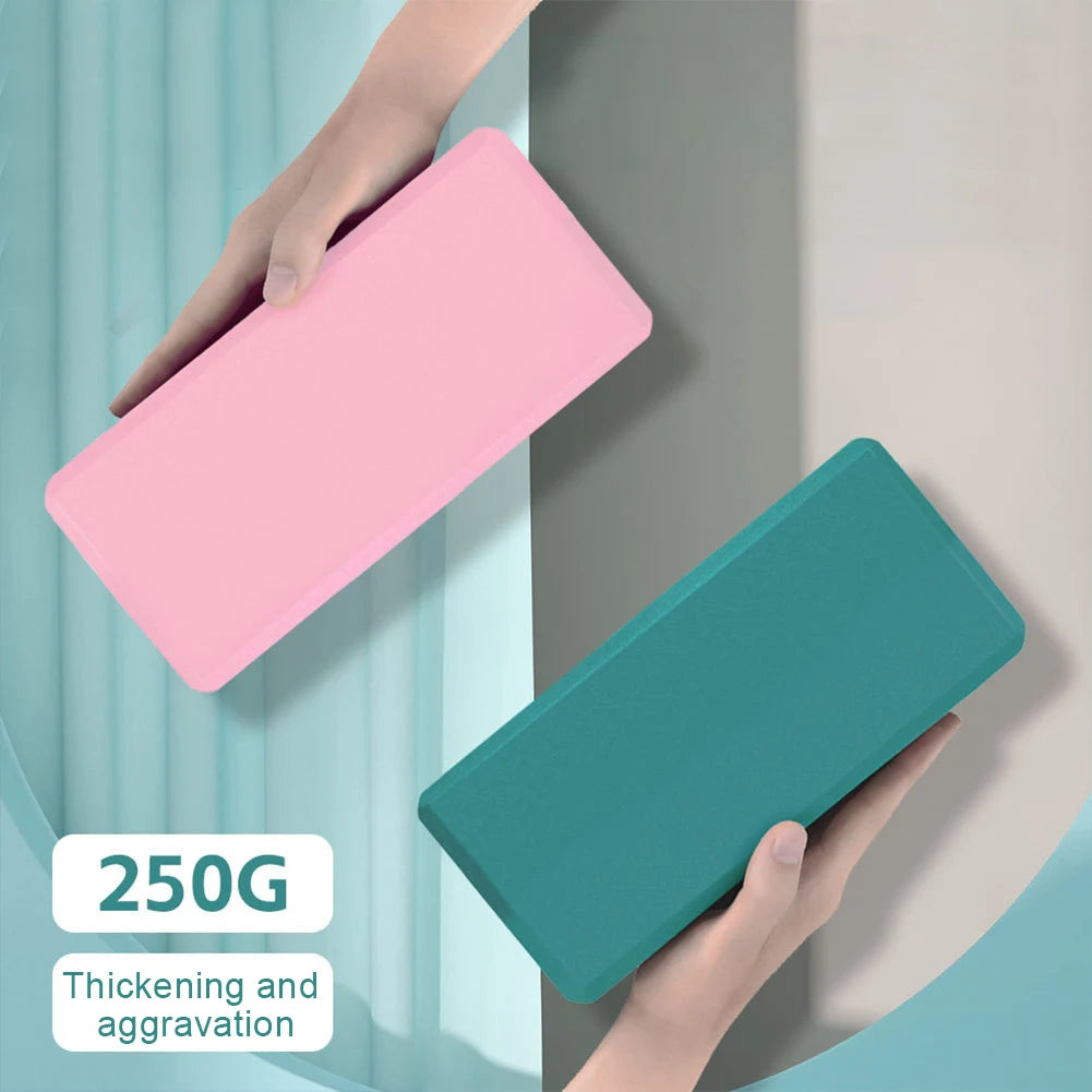 2-5PCS EVA Yoga Block Gym Training Blocks Moisture-Proof High Density Yoga Blocks