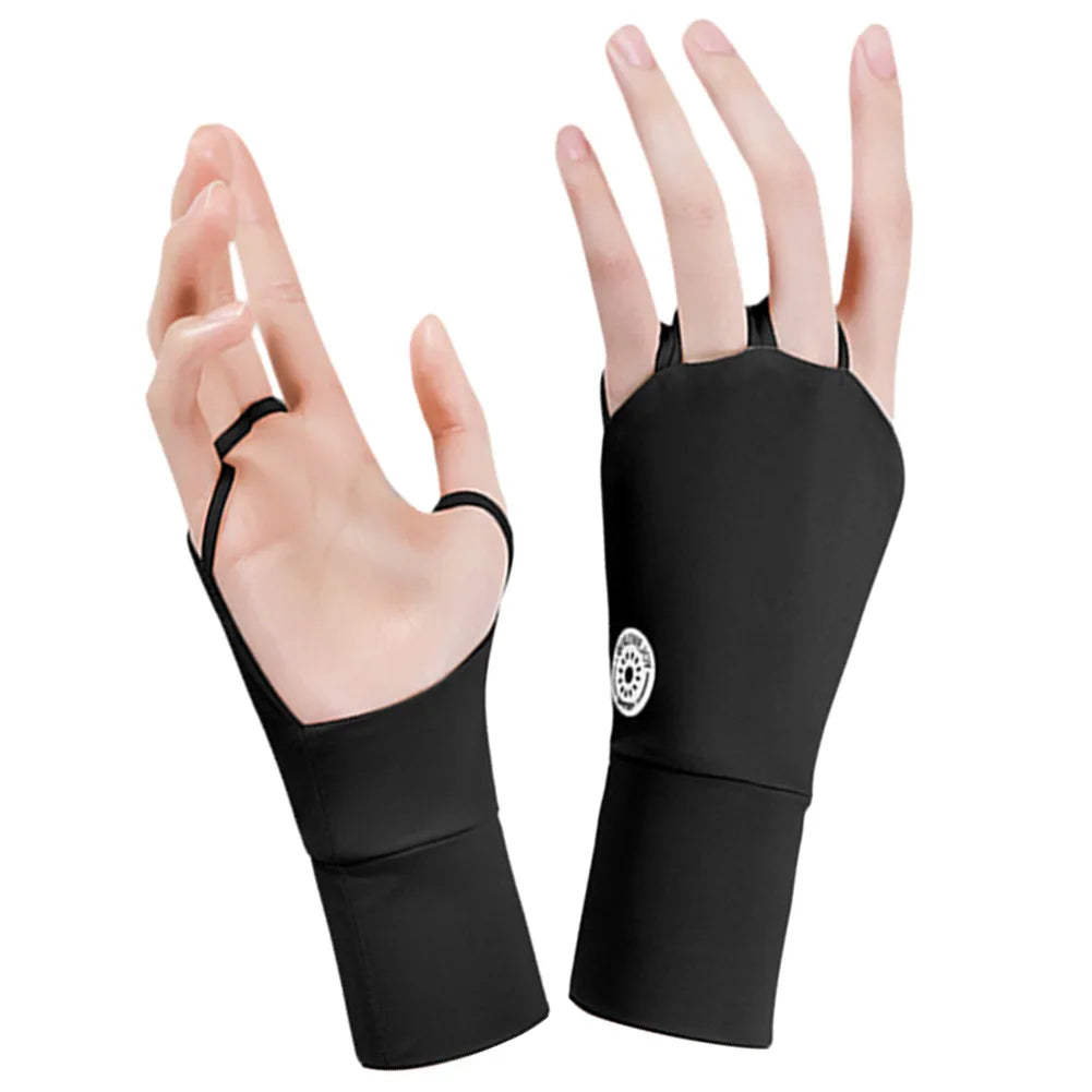 Women Protector Golf Gloves Cool Breathable Sun UV Protector Golf Glove