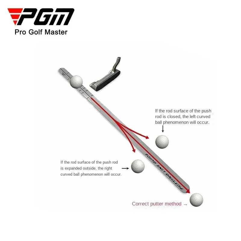 PGM Golf Correction Putter Ruler Putter Track Guide
