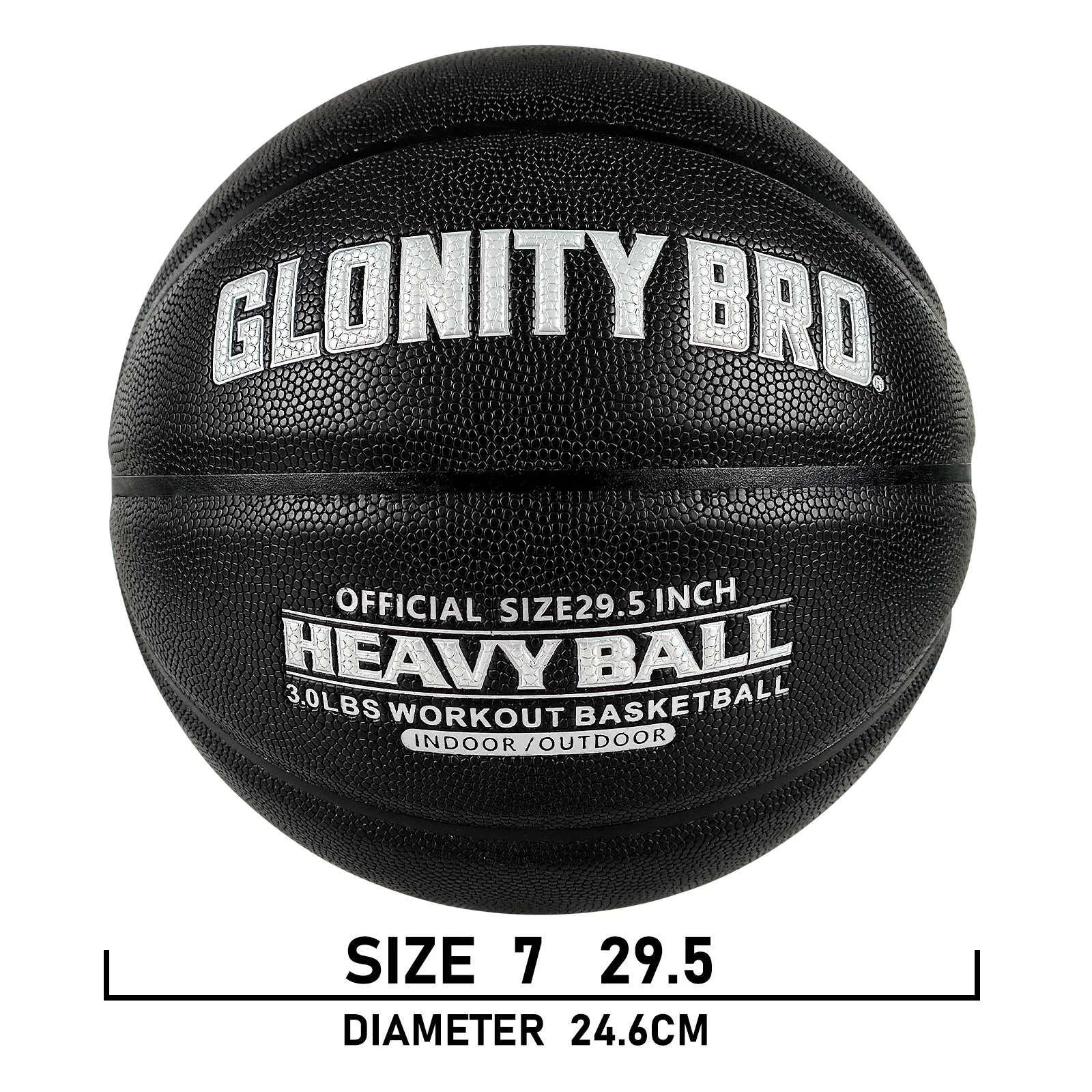 Weighted Training Basketball Women 2.2LBS/28.5'' Adult 3LBS/29.5'' Size6/7 Help