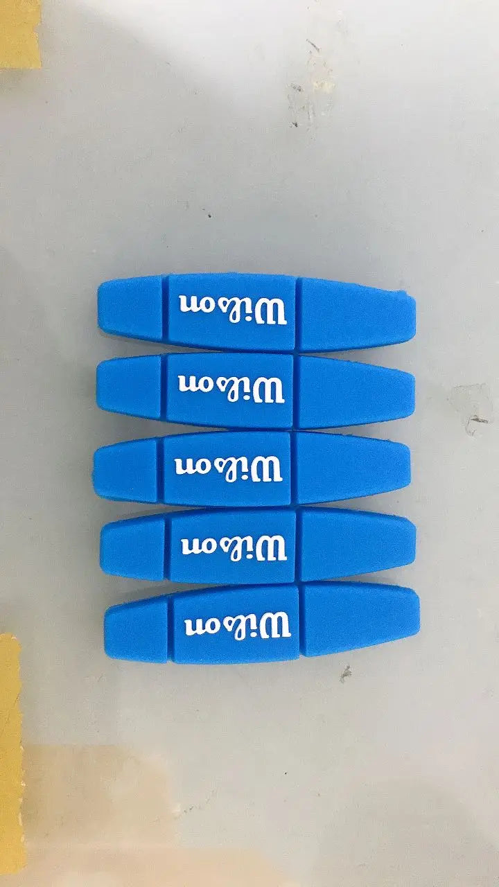 Wilson Tennis Racquet Accessories – Colorful Silicone Vibration Dampeners