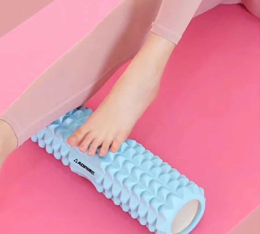 Yoga Muscle Relaxer Foam Roller Stick Fitness Lean Legs Roller Wheel Massage Roller