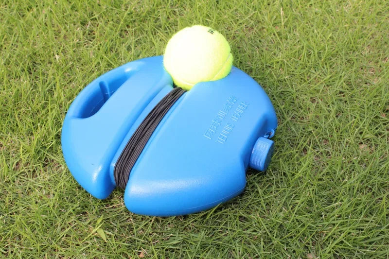 Heavy Duty Tennis Training Aids Base With Elastic Rope Ball Practice
