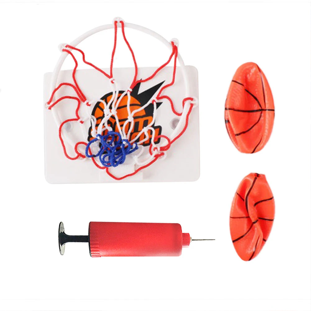 1-5Set Mini Basketball Hoop Set With Ball And Inflatable Kids Funny Game