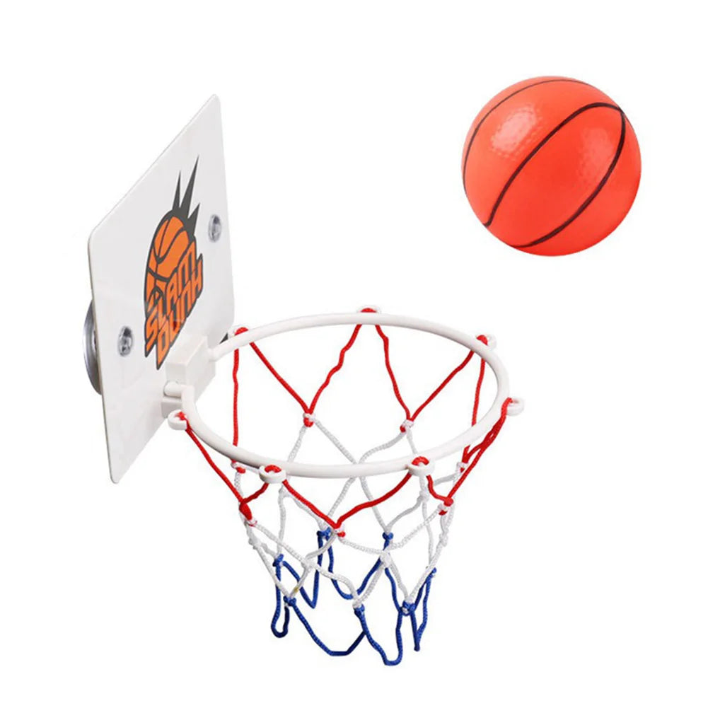 1-5Set Mini Basketball Hoop Set With Ball And Inflatable Kids Funny Game