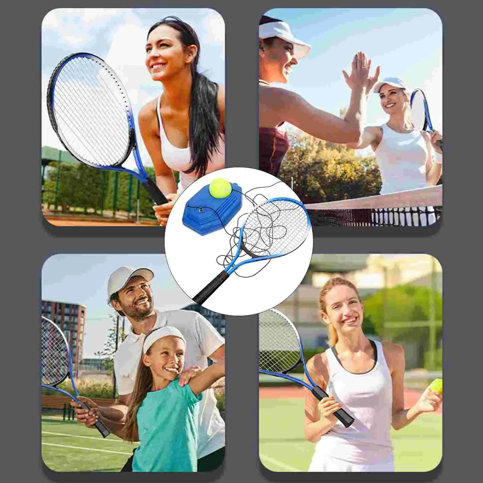 Tennis Trainer Rebound Ball With String Tennis Practice
