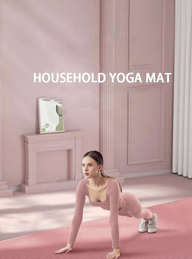 15mm Thick Yoga Mat Anti Slip Environmental Sports Fitness Mat