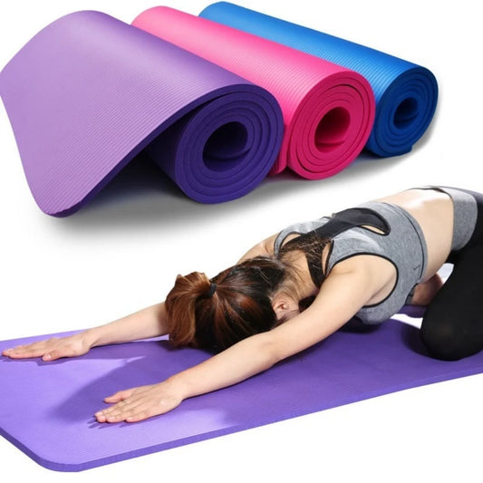 Thick Yoga Mat Anti-skid Sports Fitness Mat 3MM-6MM EVA Comfort Foam Yoga Matt