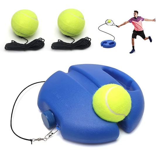 Heavy Duty Tennis Training Aids Base With Elastic Rope Ball Practice