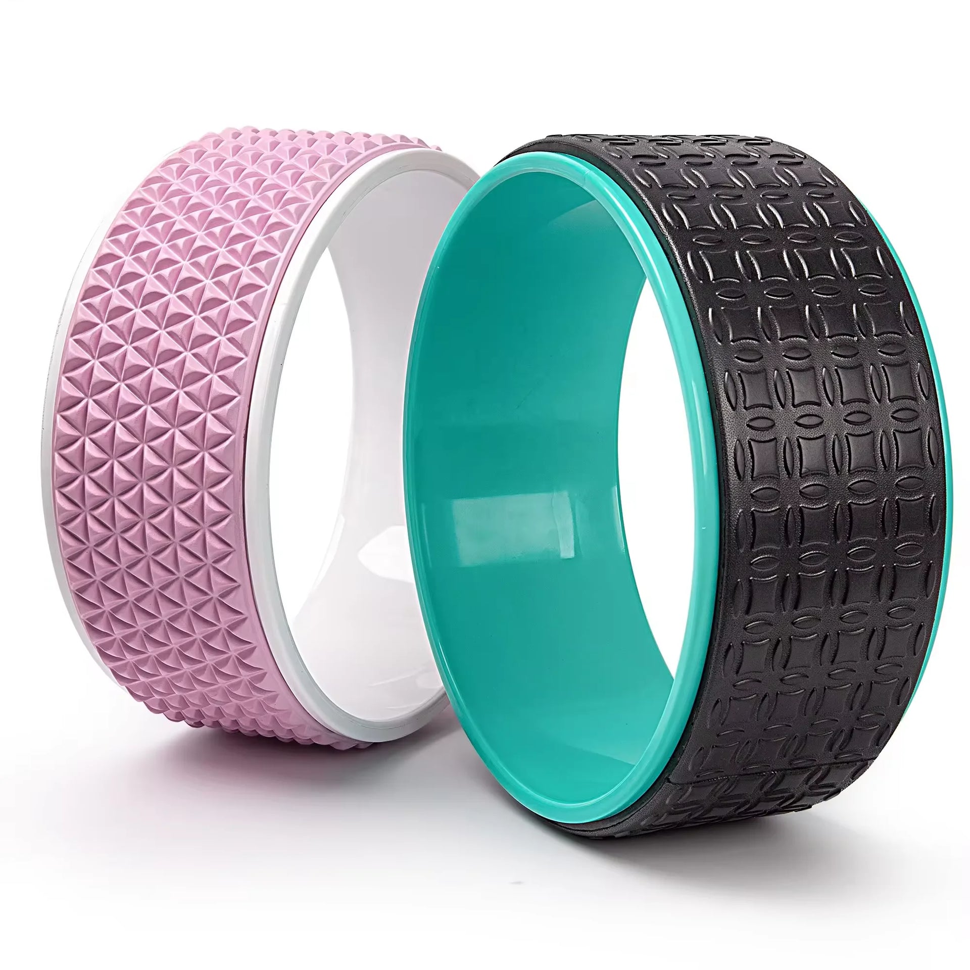 Basics High-Density Foam Roller Round Shape for Yoga, Exercise & Recovery