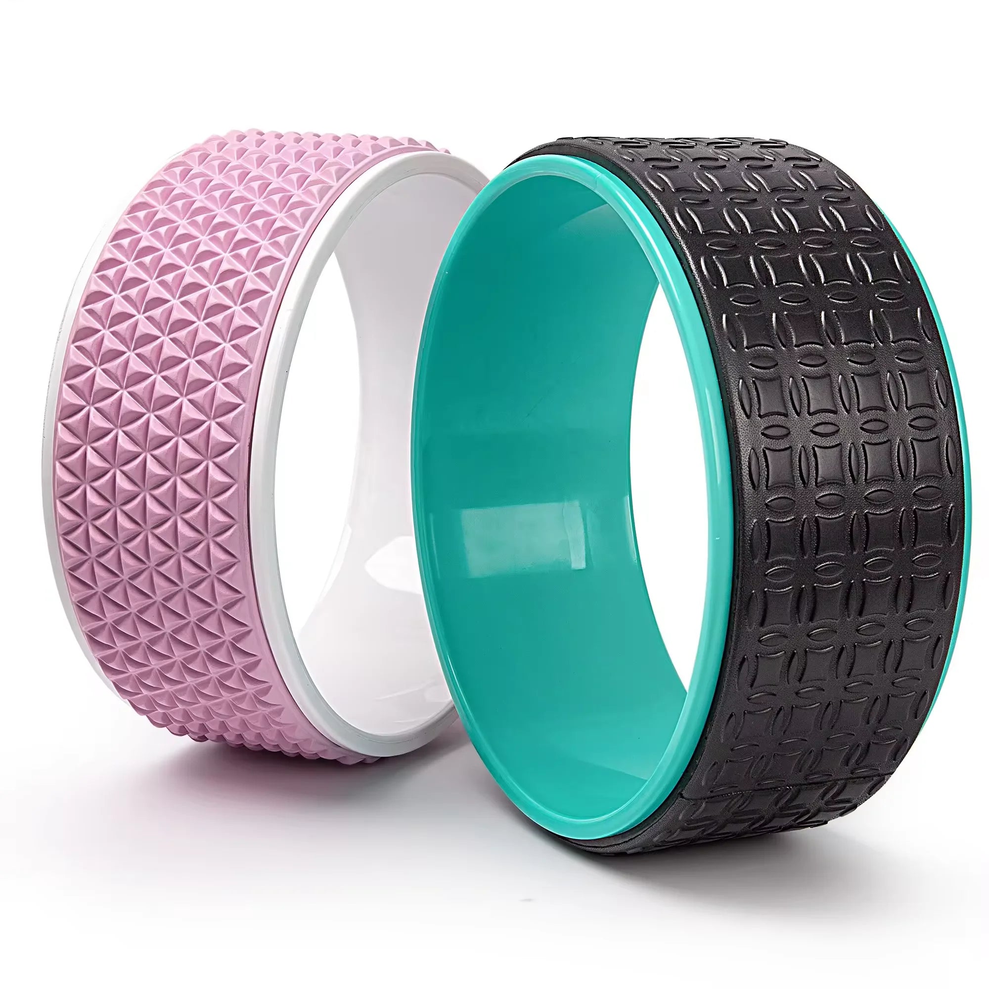 Basics High-Density Foam Roller Round Shape for Yoga, Exercise & Recovery