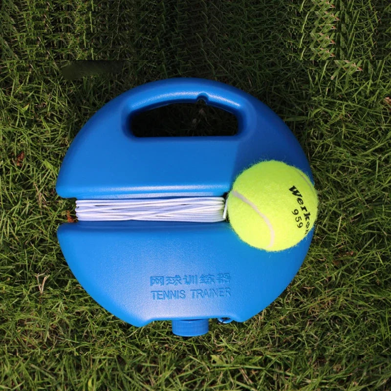 Heavy Duty Tennis Training Aids Base With Elastic Rope Ball Practice