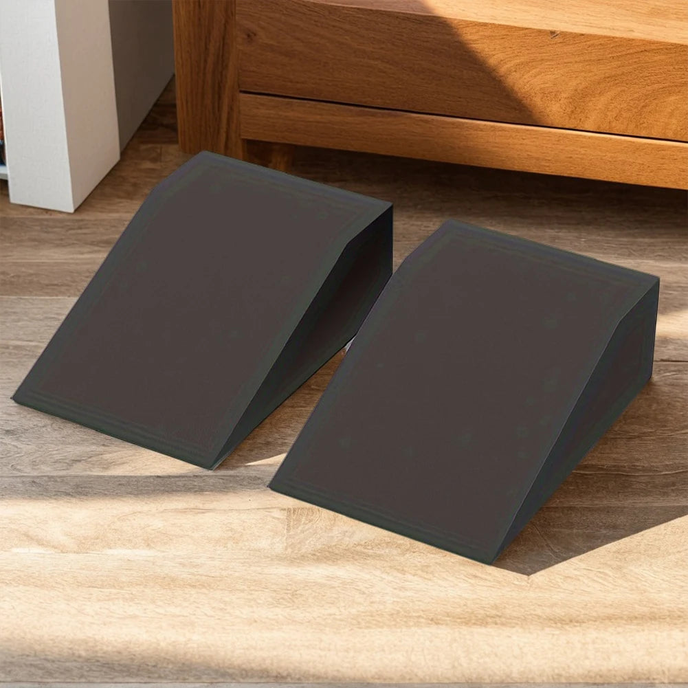 2Pcs Yoga Wedge Blocks and Squat Wedge Board Multi Functional Stretch Slant Board