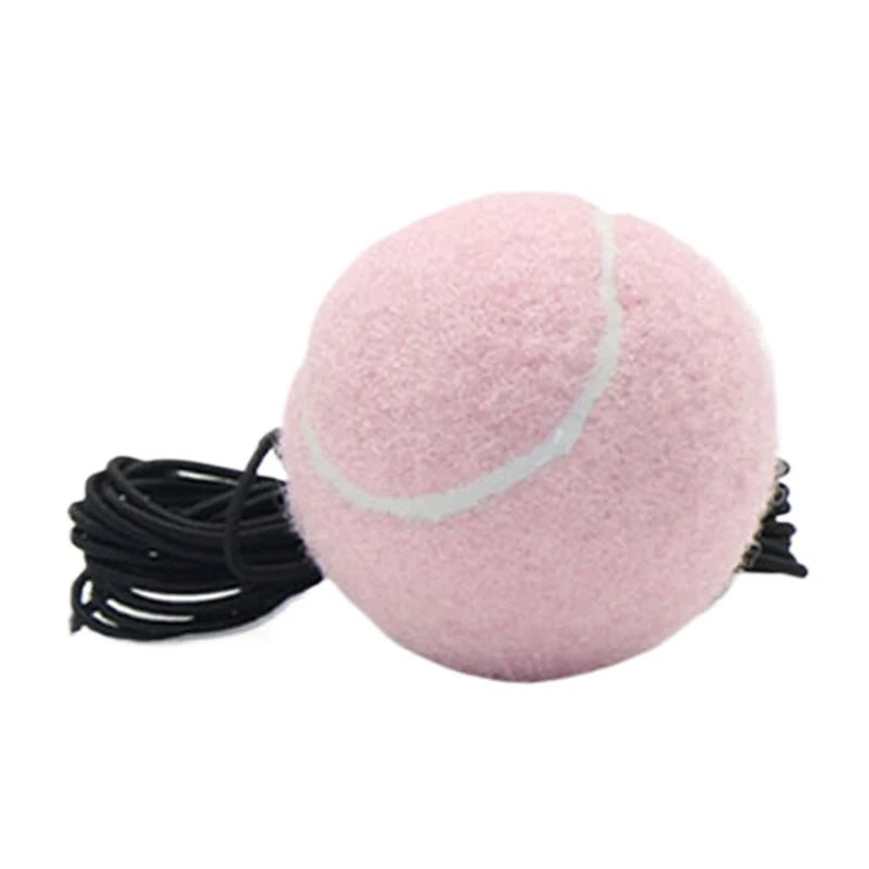 Heavy Duty Tennis Training Aids Base With Elastic Rope Ball Practice