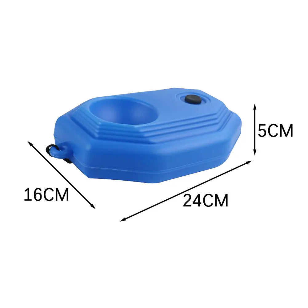 Single Tennis Trainer Heavy Duty Base With Elastic Rope Ball