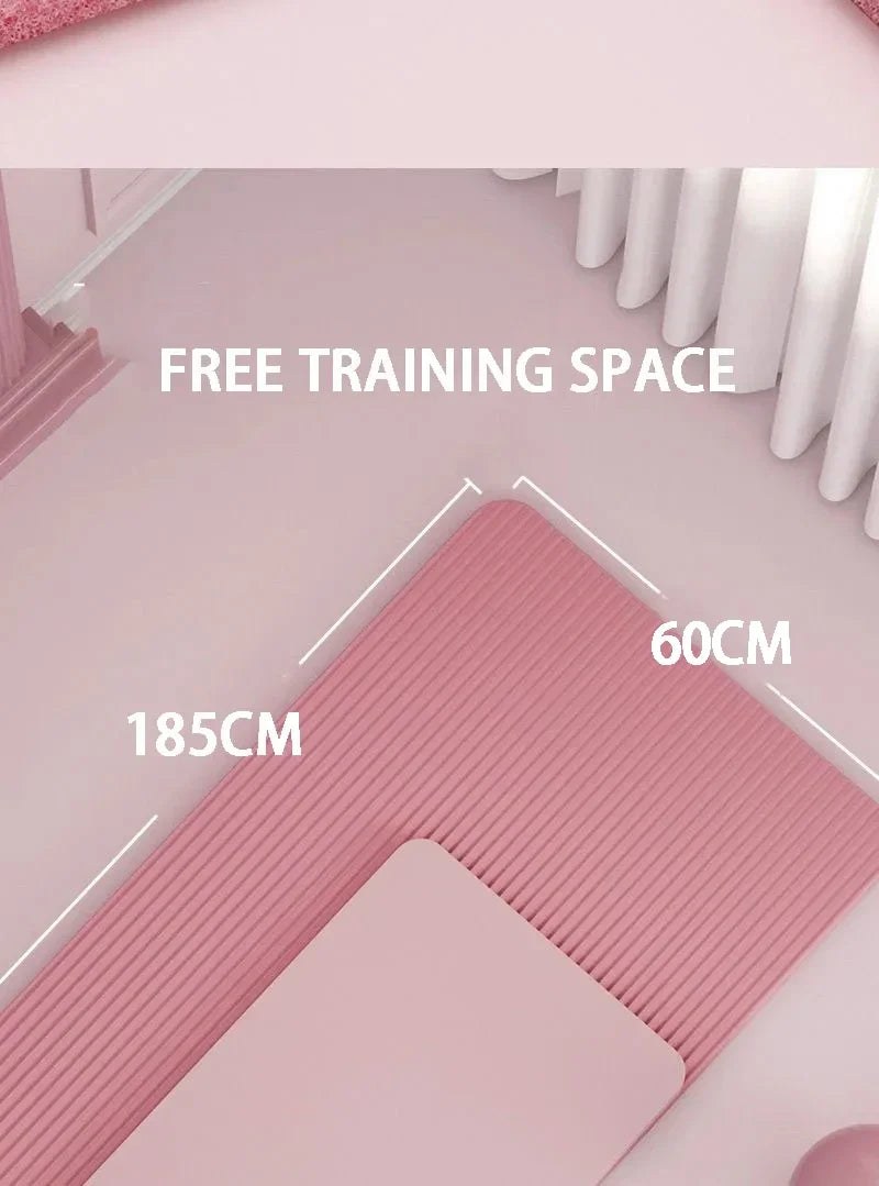 15mm Thick Yoga Mat Anti Slip Environmental Sports Fitness Mat