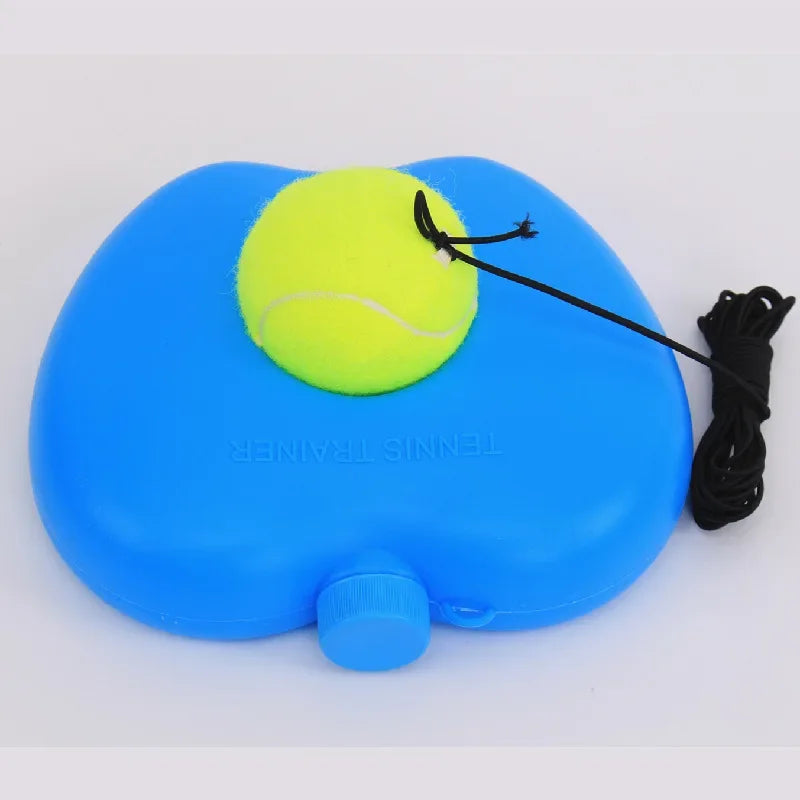 Heavy Duty Tennis Training Aids Base With Elastic Rope Ball Practice