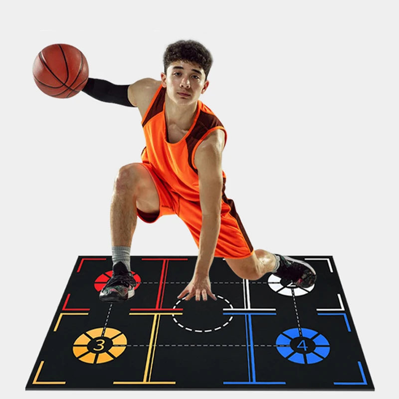 Basketball Train Mat  Non Slip Soundproof Material