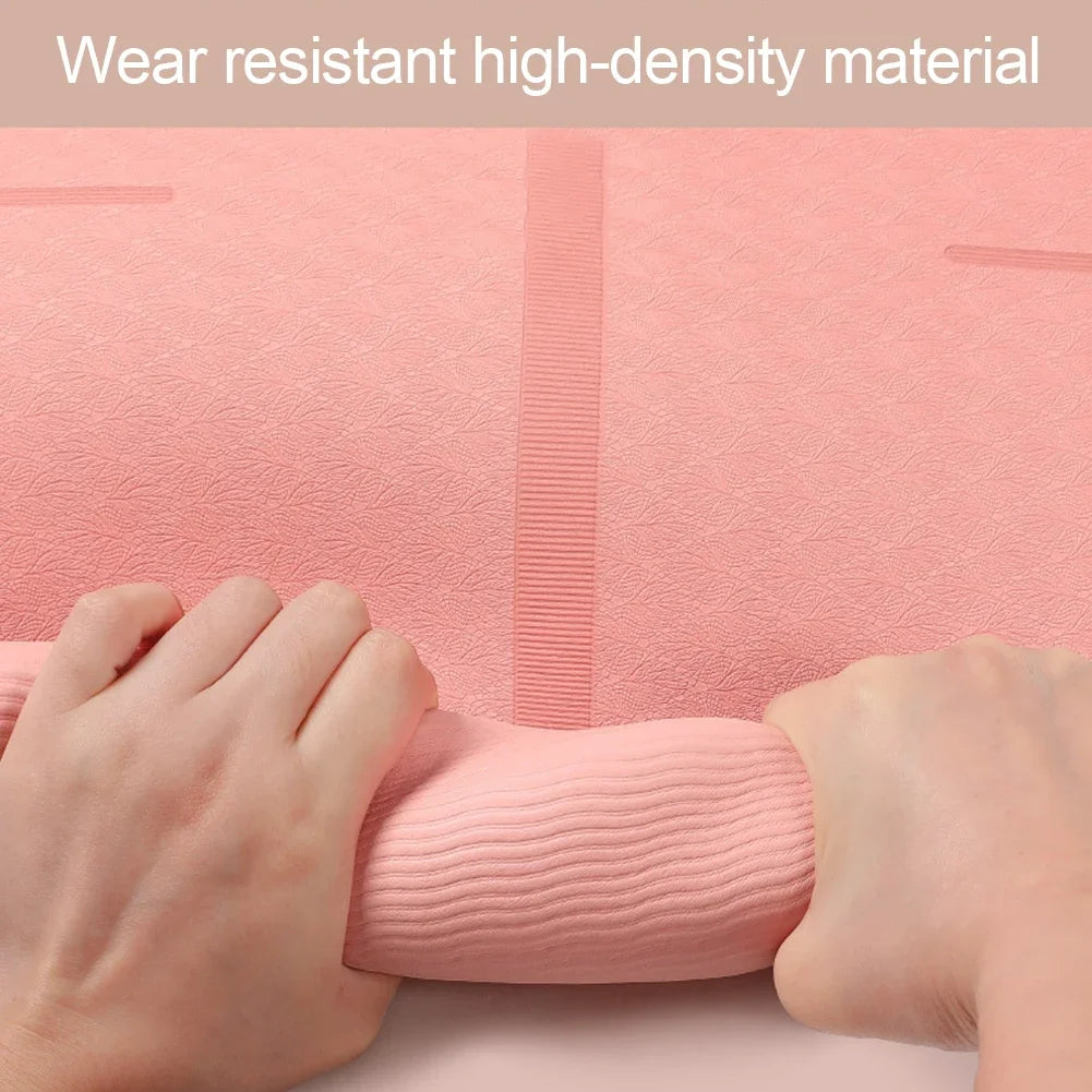 Yoga Mat Indoor Shock Absorption Non-Slip Sound Insulation Cordless Skipping Mat