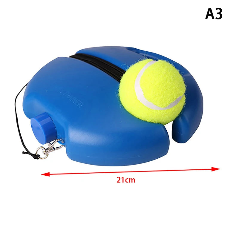 Heavy Duty Tennis Training Aids Base With Elastic Rope Ball Practice